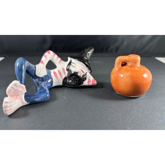 Hillbilly and jug Ozarks salt and pepper shakers Funny Kitchen Decor - Picture 1 of 7